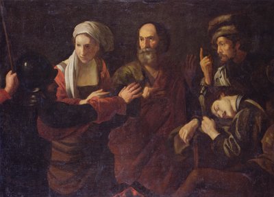 The Denial of St. Peter by Nicolas Tournier